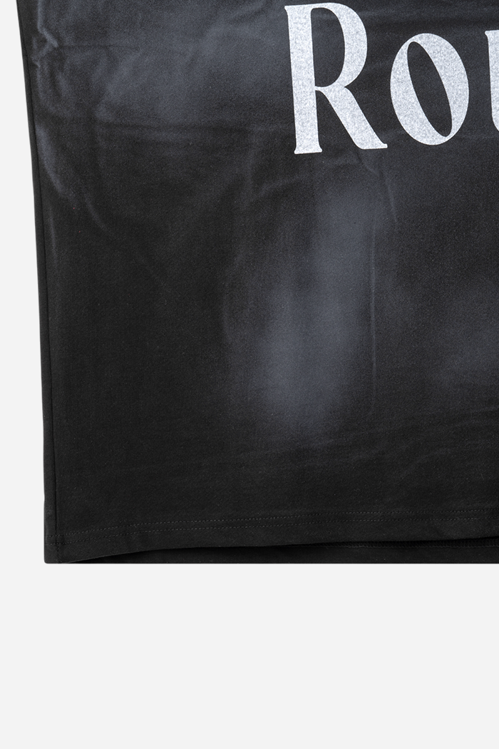 Roue Stamps Washed L/S Charcoal