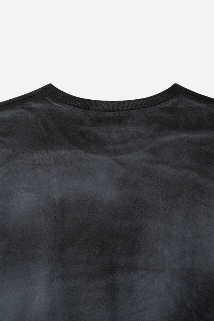Roue Stamps Washed L/S Charcoal