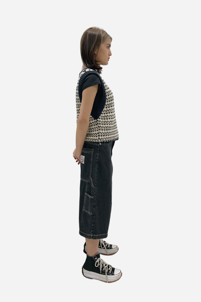 Vivacious Wellington Vest Yellow/Blue | ODD EVEN