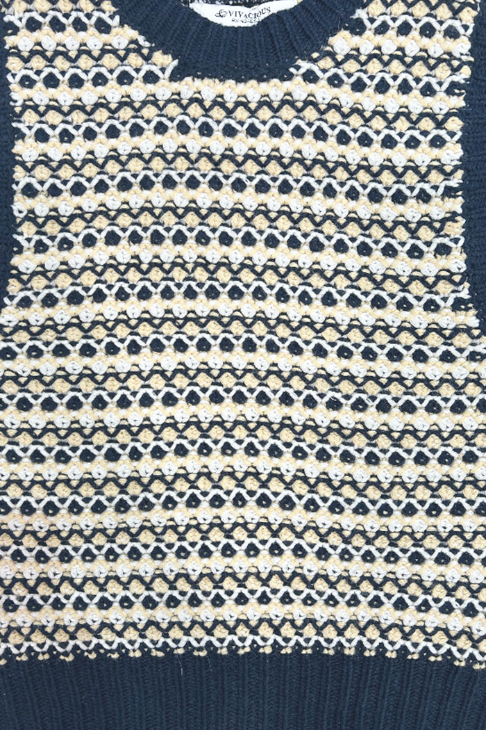 Vivacious Wellington Vest Yellow/Blue | ODD EVEN