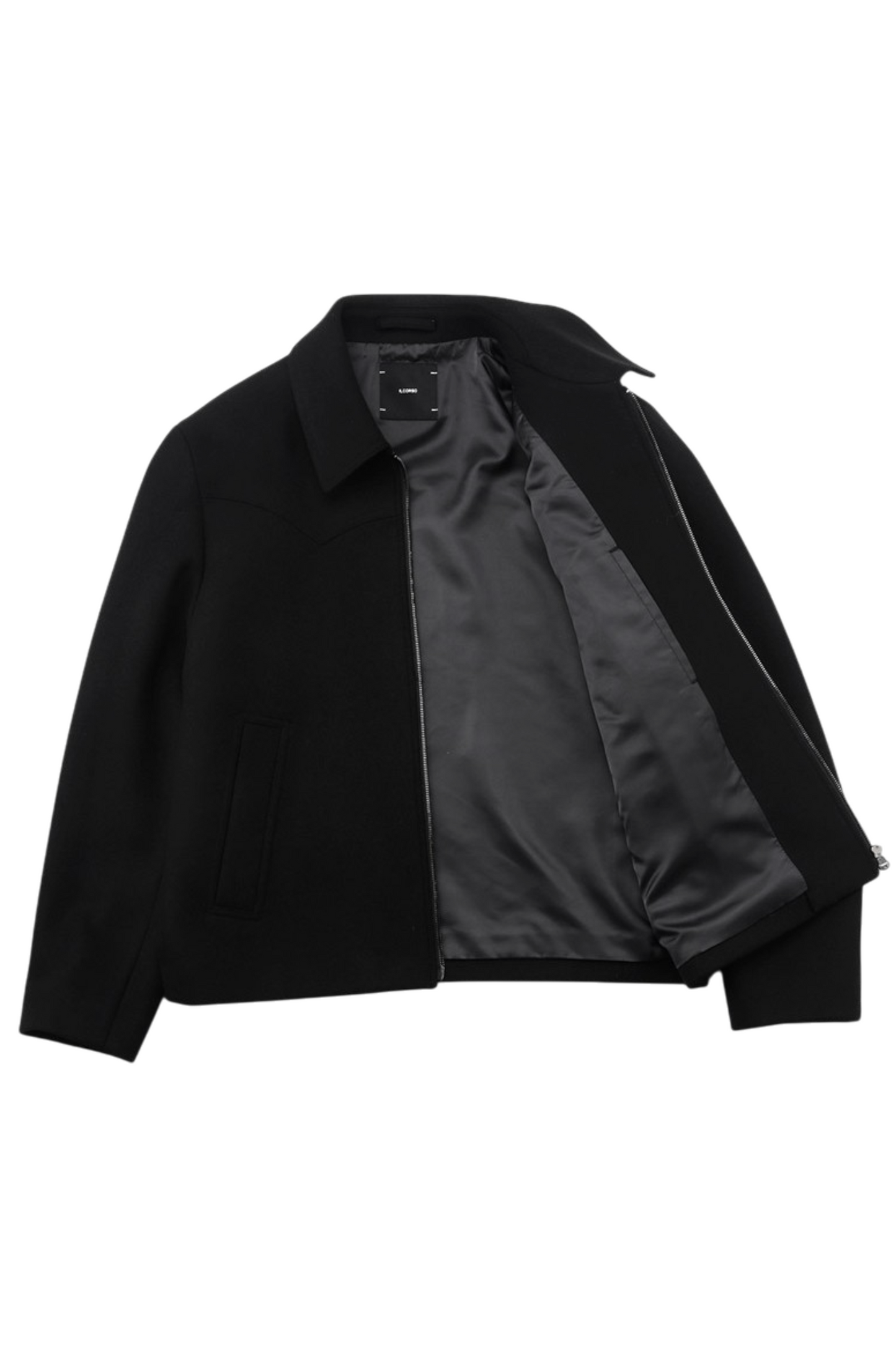 Ilcorso Western Wool Jacket Black | ODD EVEN