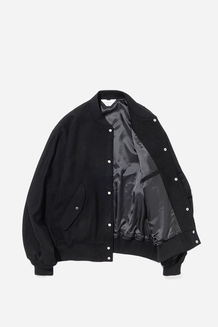 LJG Wool MA-1 Blouson Black | ODD EVEN