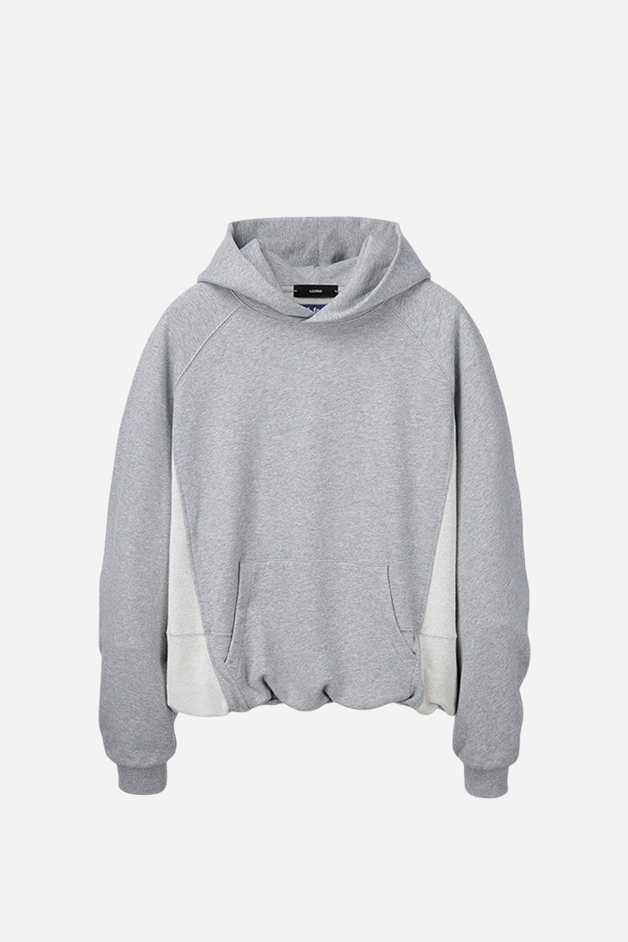 Ilcorso OAM Factory Pinched Hoodie Grey | ODD EVEN