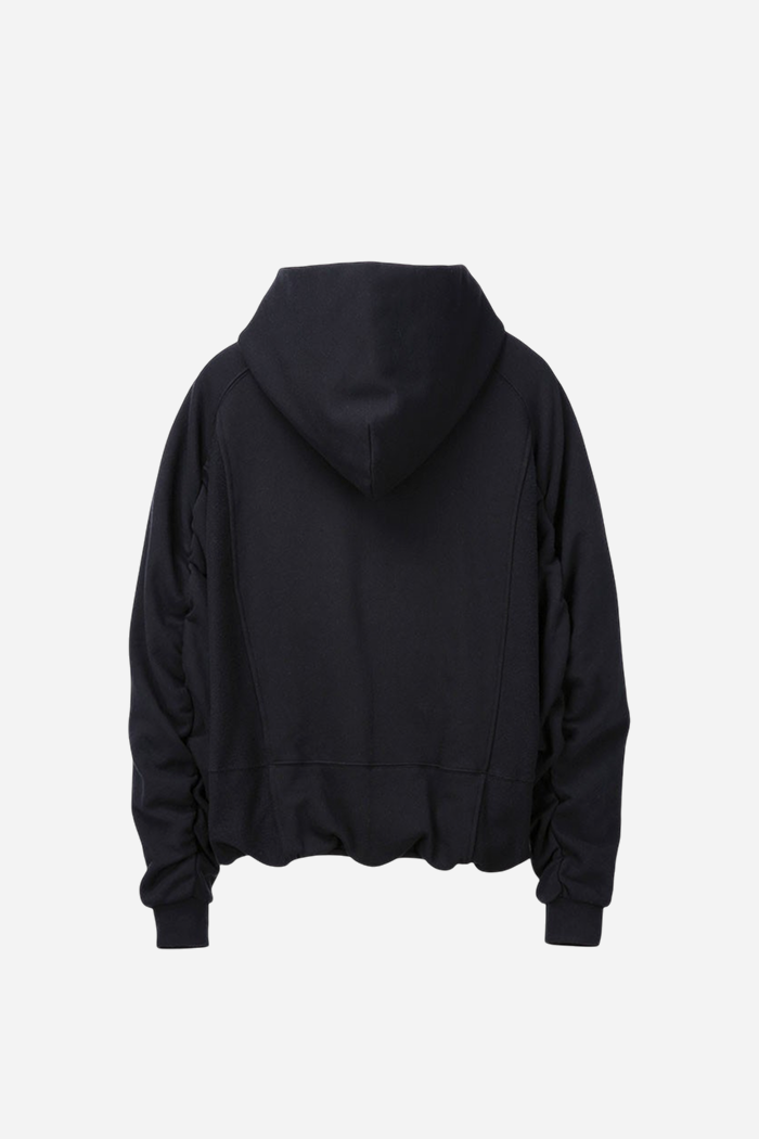 Ilcorso OAM Factory Pinched Hoodie Black | ODD EVEN