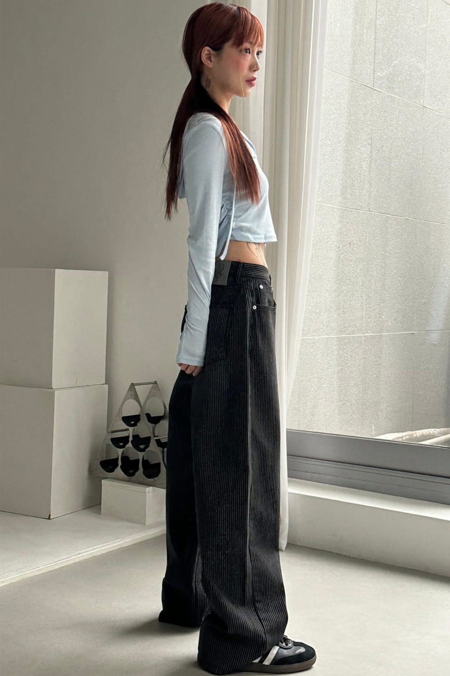 Develop Korea Jail Jeans Black | ODD EVEN