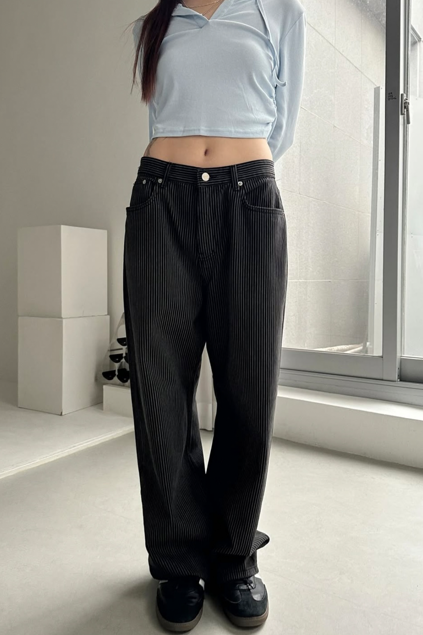 Develop Korea Jail Jeans Black | ODD EVEN