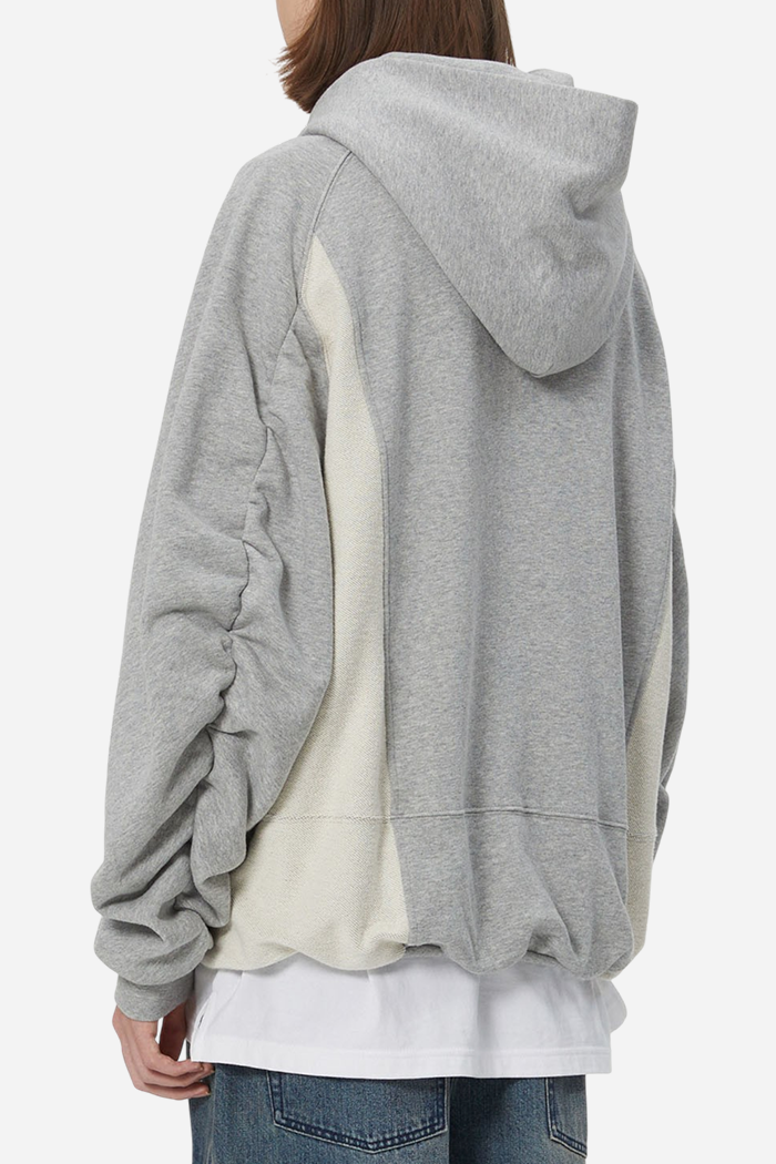 Ilcorso OAM Factory Pinched Hoodie Grey | ODD EVEN