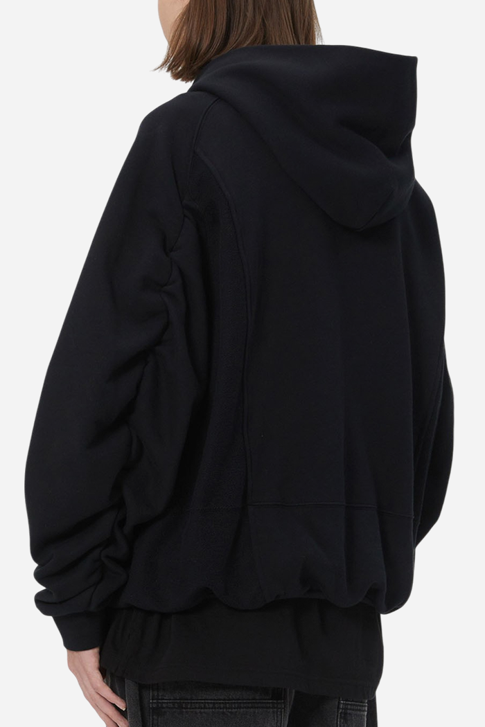 Ilcorso OAM Factory Pinched Hoodie Black | ODD EVEN