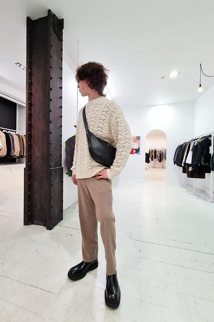 Saddle Classic Side Bag Black