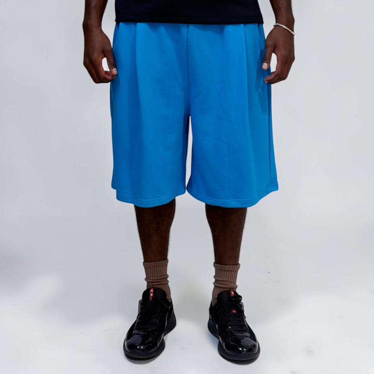 By Attention Athletic Sweat Shorts Hyper Blue