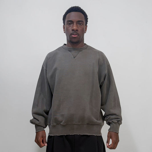 RAR Sunfade Effect VTG Sweatshirt Faded Black