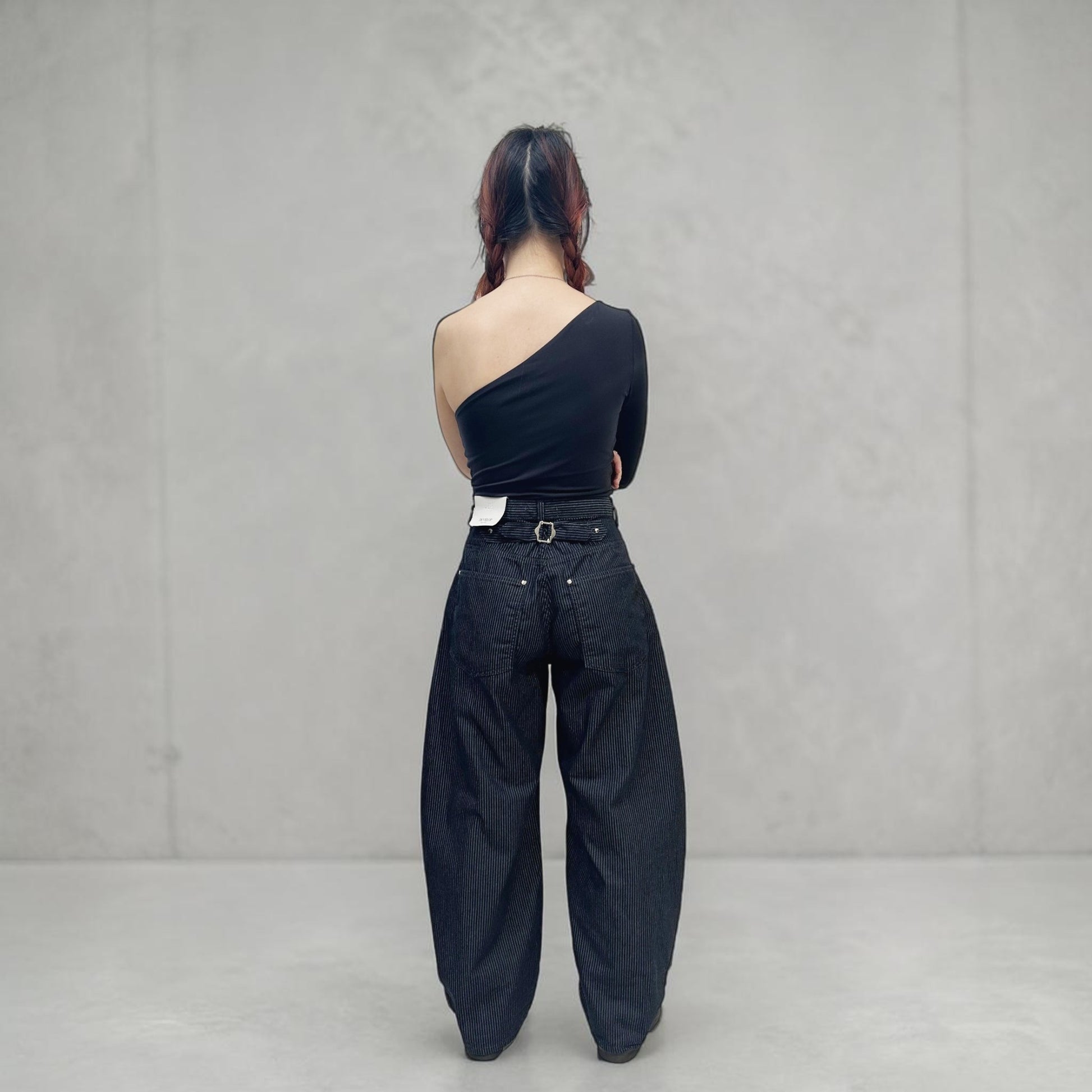 Develop Korea No Doubt Pants Dark Navy | ODD EVEN
