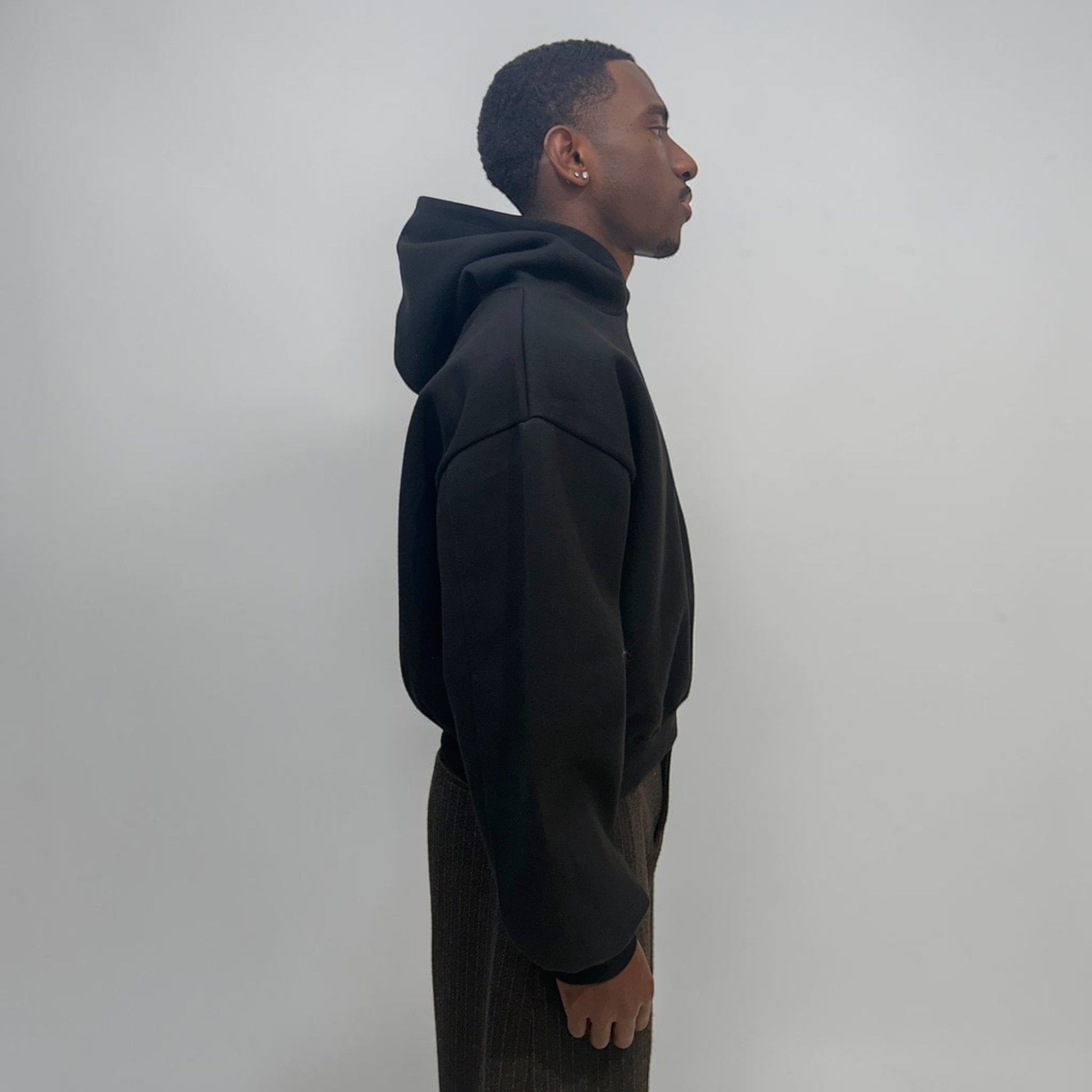 Invis-Able Hamptons Pullover Hoodie Black | ODD EVEN