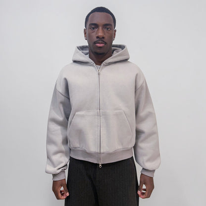 Invis-Able Hamptons Zip Hoodie Light Grey | ODD EVEN