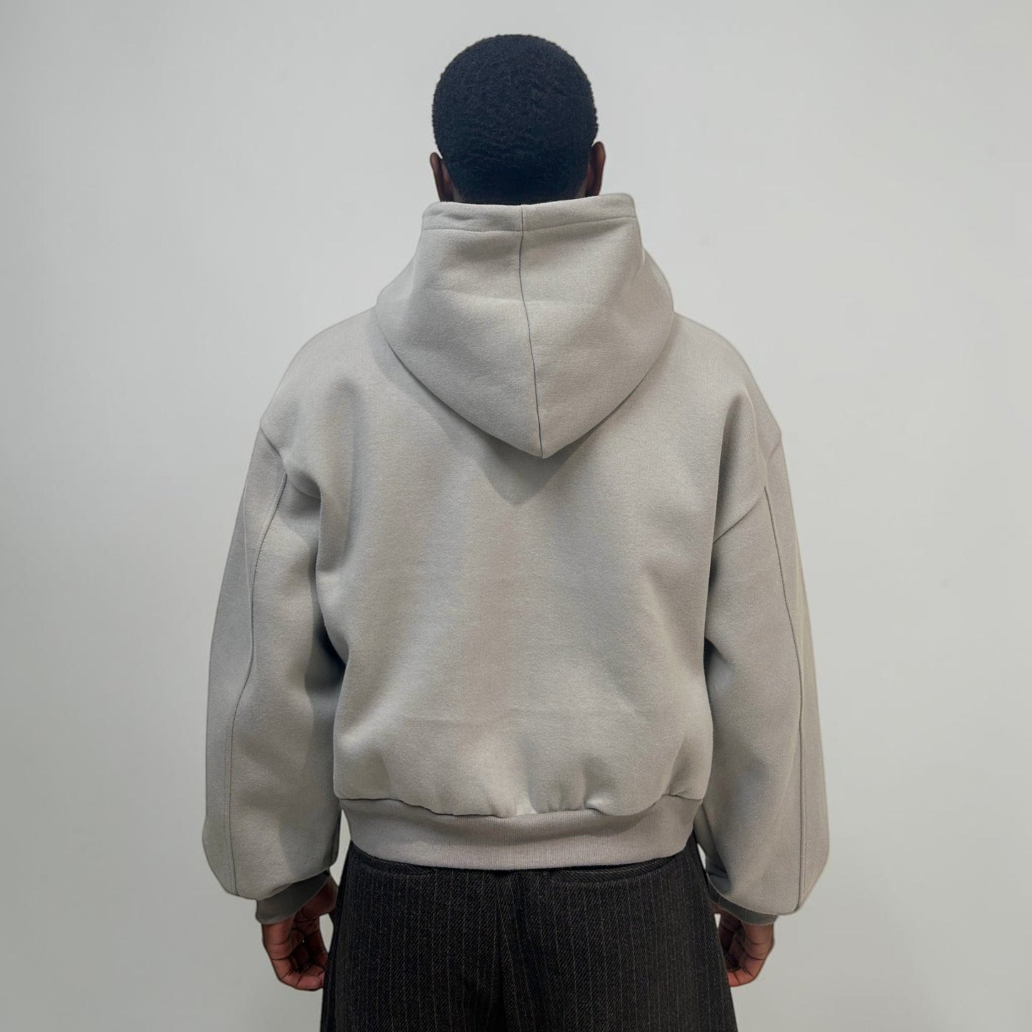 Invis-Able Hamptons Zip Hoodie Light Grey | ODD EVEN