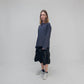 Askhaki Seoul Vallencourt Skirt Black | ODD EVEN