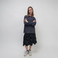 Askhaki Seoul Vallencourt Skirt Black | ODD EVEN