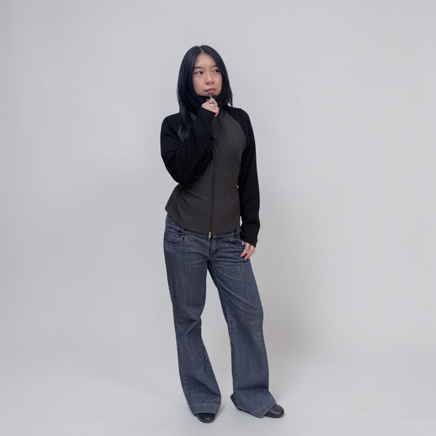 Askhaki Seoul Infinity Jacket Black | ODD EVEN