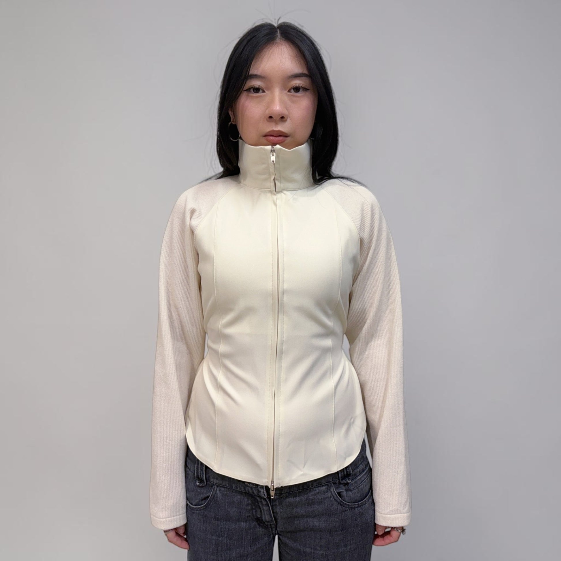 Askhaki Seoul Infinity Jacket White | ODD EVEN