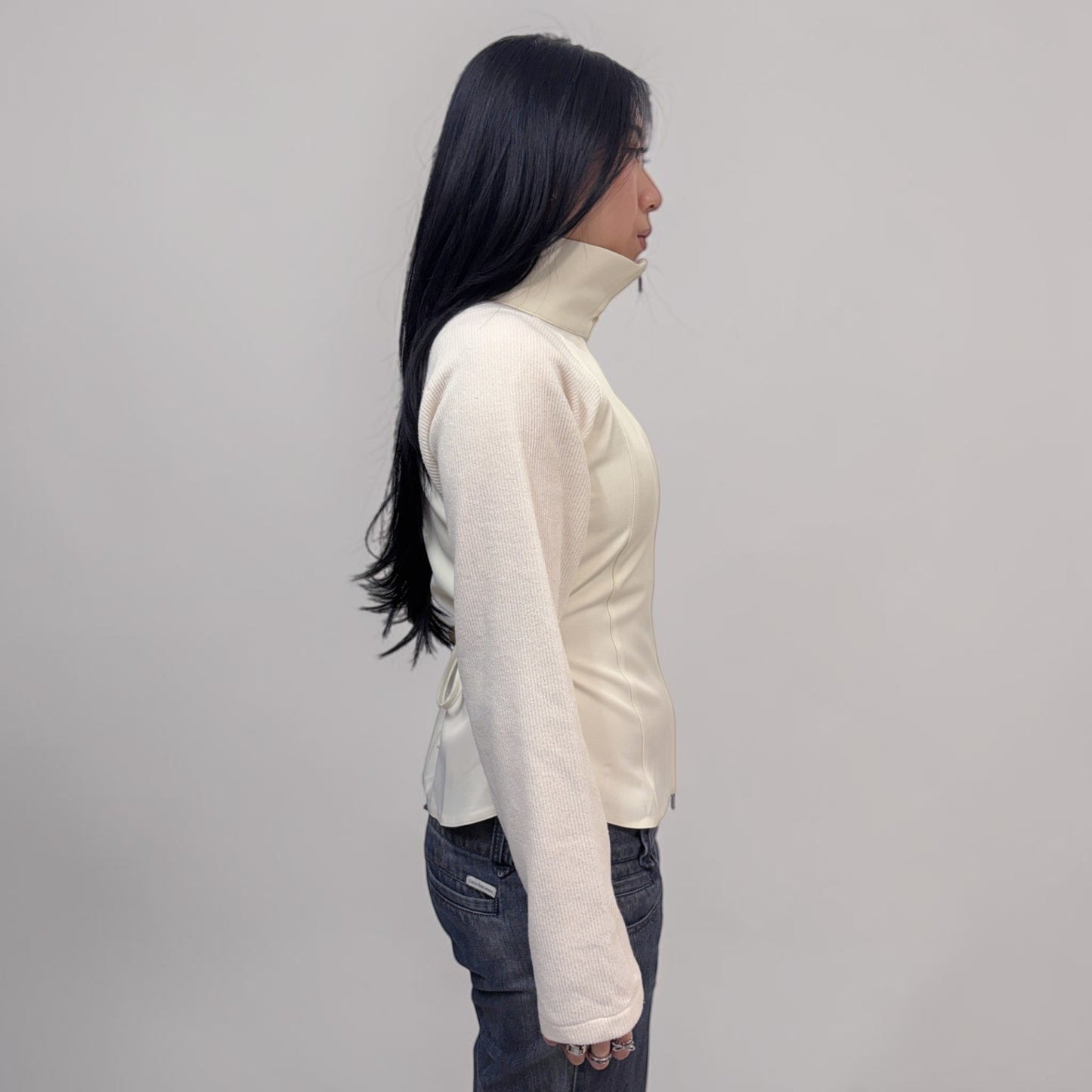 Askhaki Seoul Infinity Jacket White | ODD EVEN