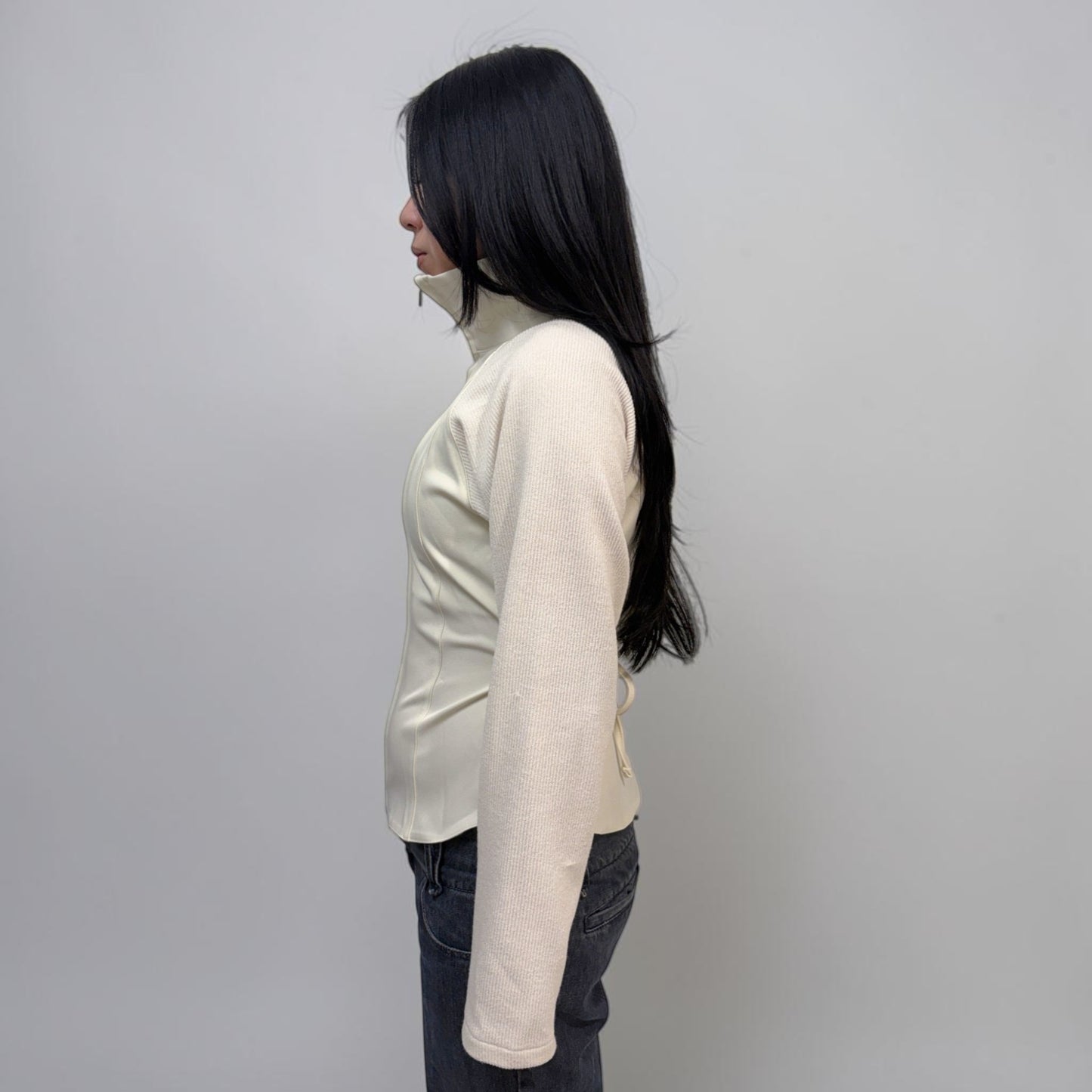 Askhaki Seoul Infinity Jacket White | ODD EVEN