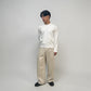 Margaret 2-Tuck Wide Leg Pants Light Beige | ODD EVEN