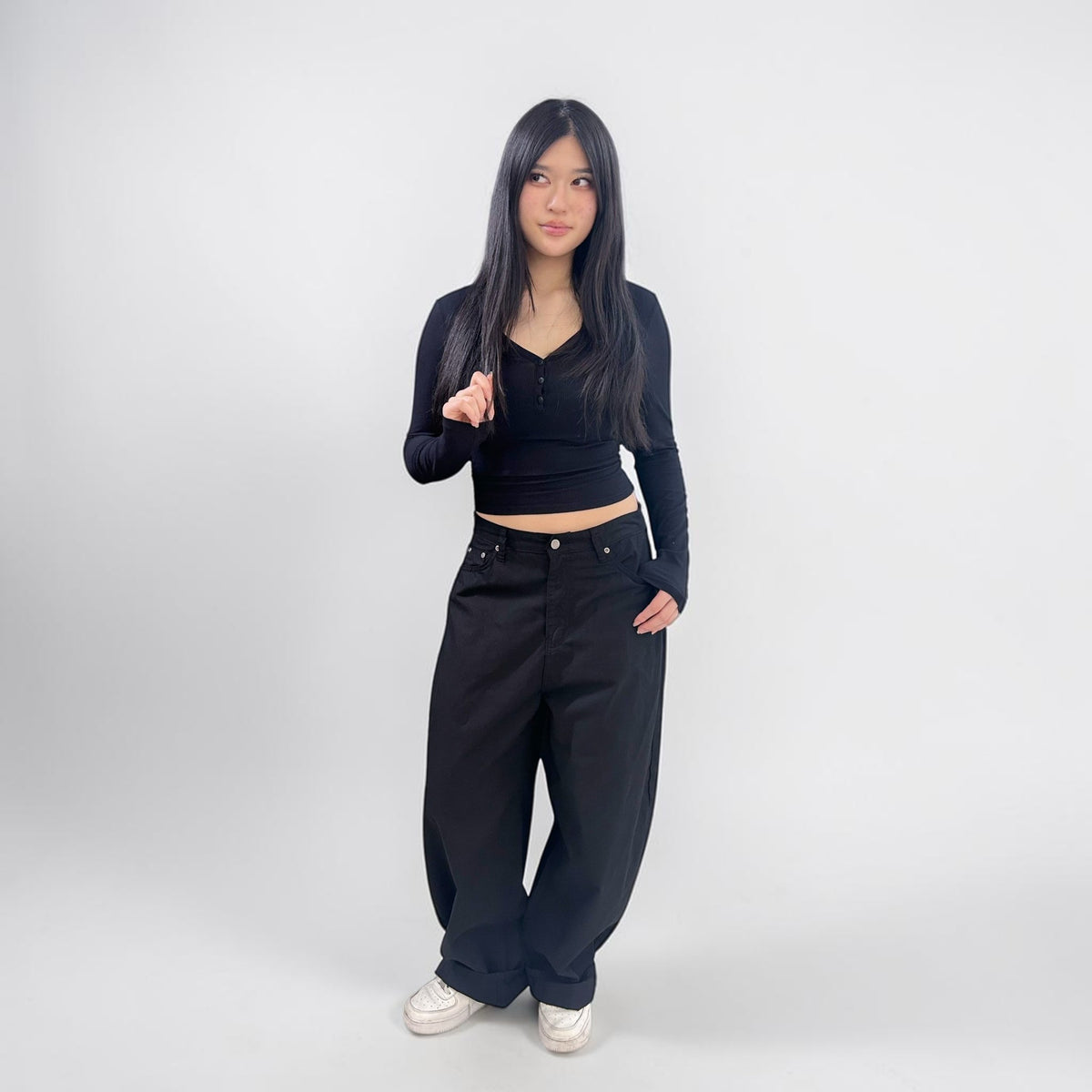 Develop Korea Shortcake Pants Black | ODD EVEN