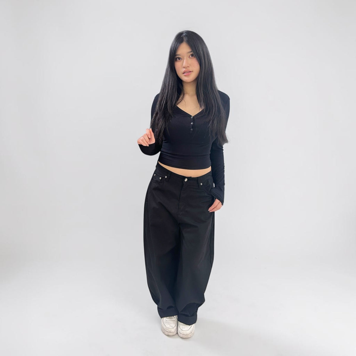Develop Korea Shortcake Pants Black | ODD EVEN