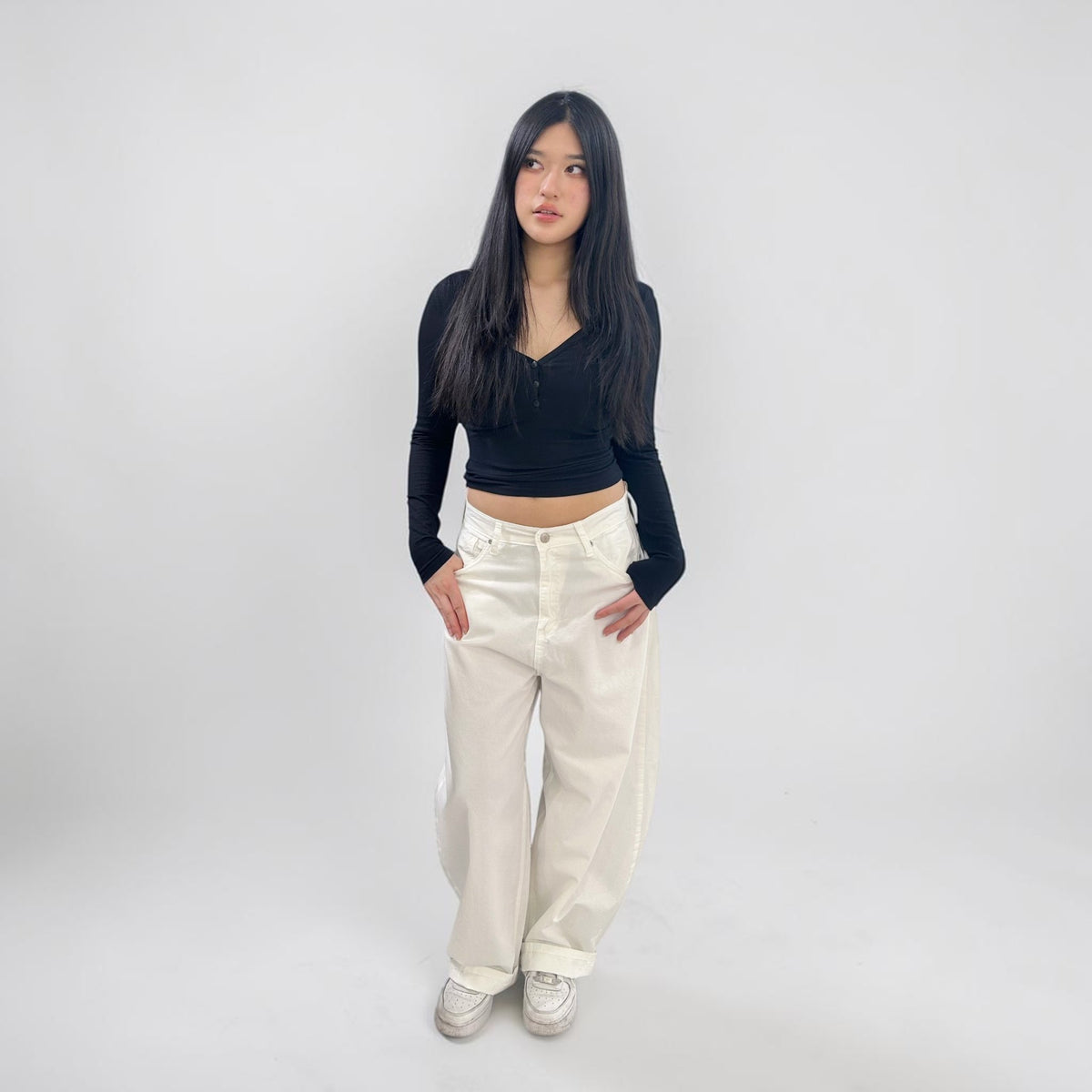 Develop Korea Shortcake Pants White | ODD EVEN