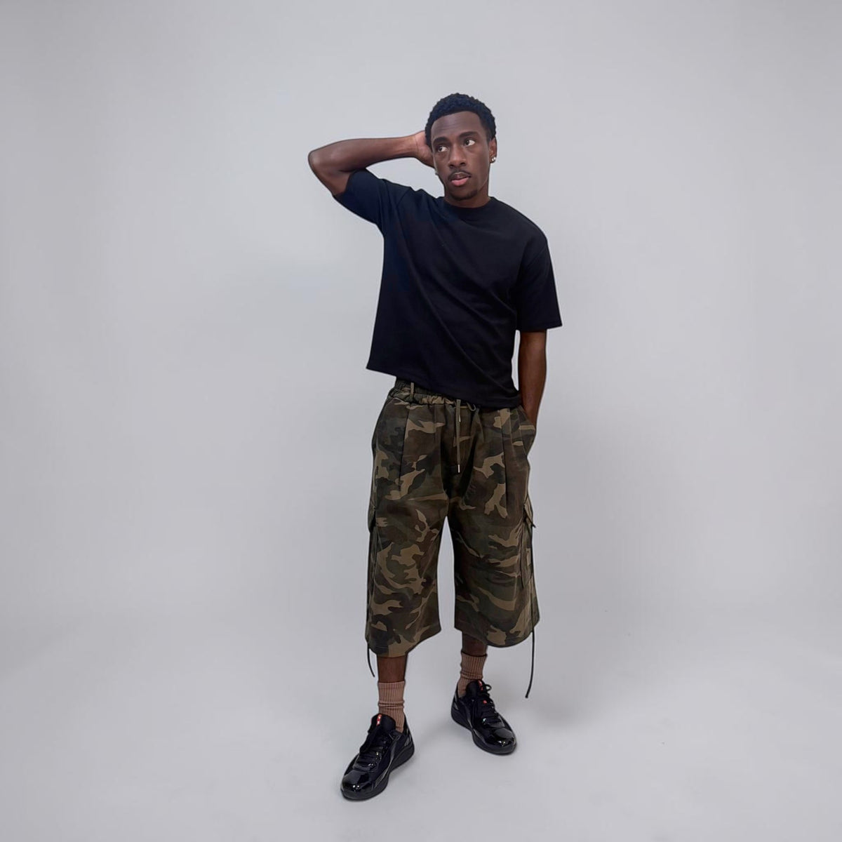 By Attention Metal Gear Solid Camo Shorts | ODD EVEN