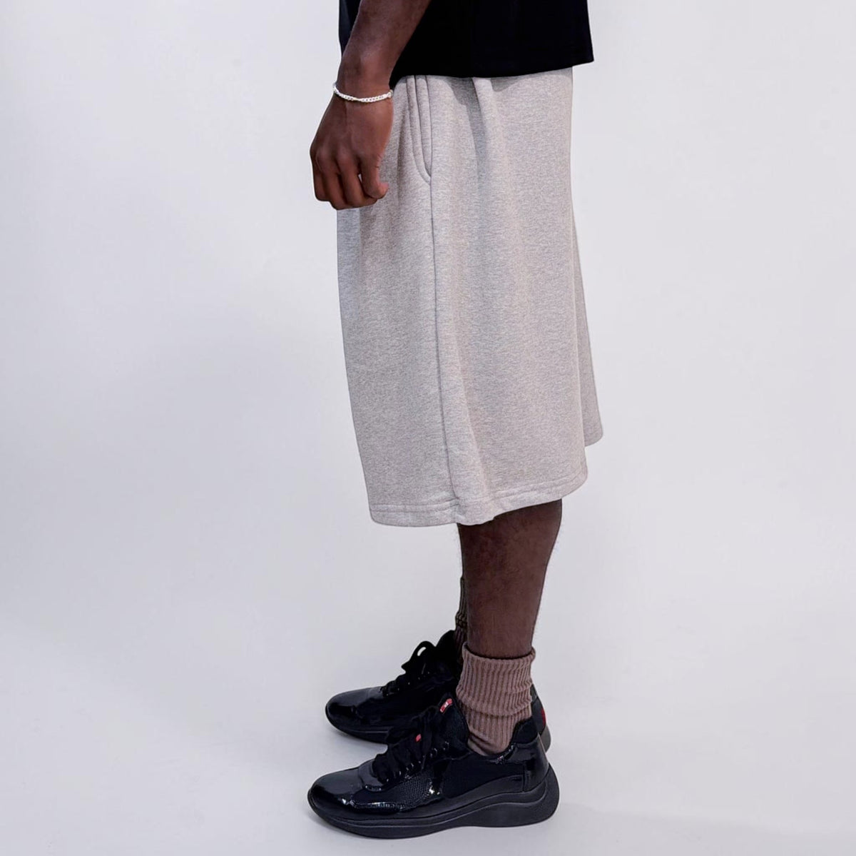 By Attention Athletic Sweat Shorts Grey | ODD EVEN
