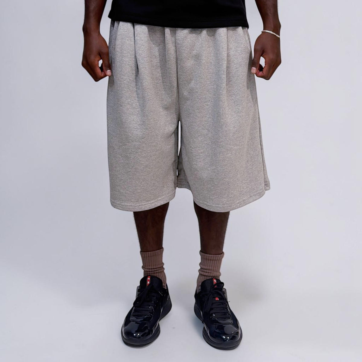 By Attention Athletic Sweat Shorts Grey