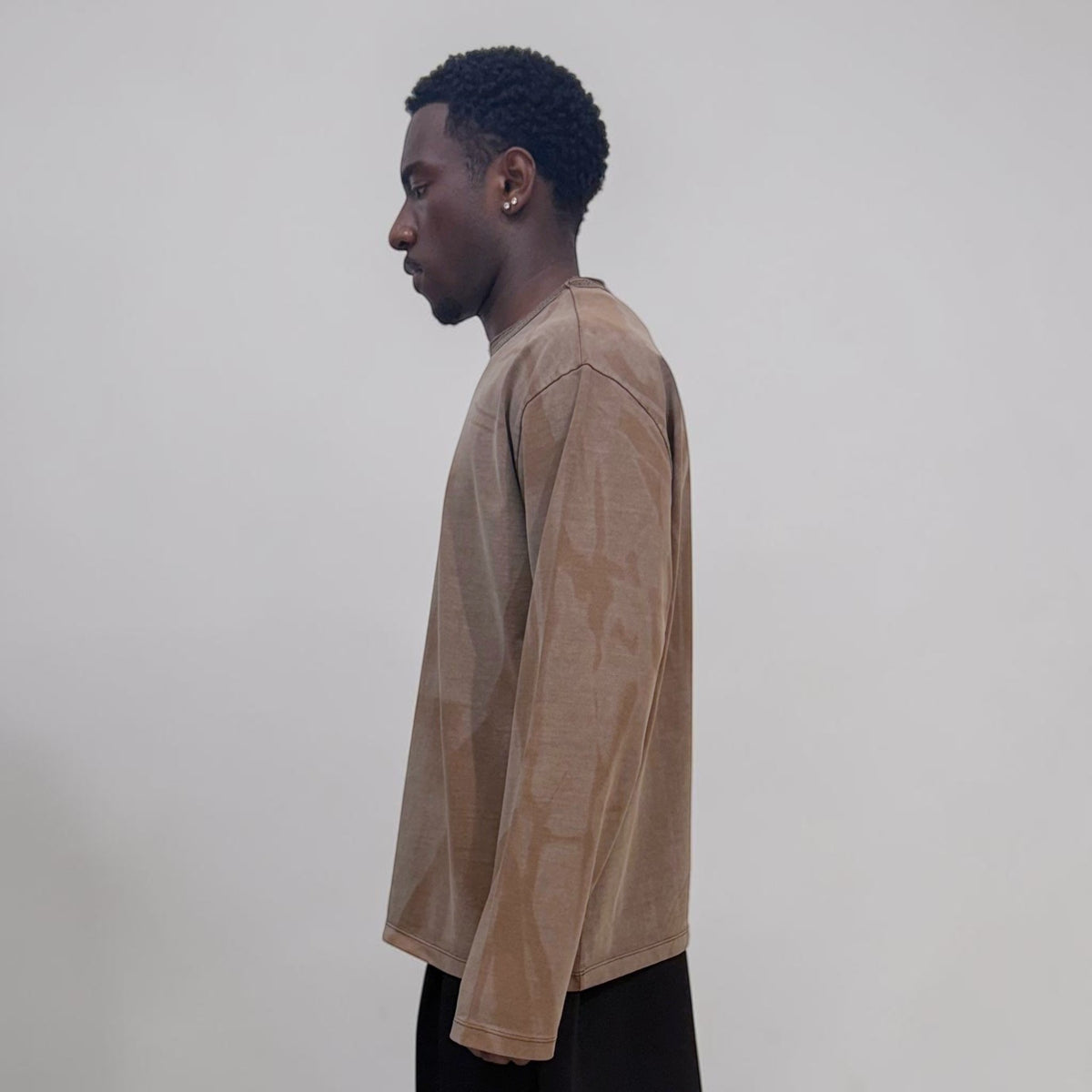 RAR M83 Heavy L/S T-Shirt Faded Brown