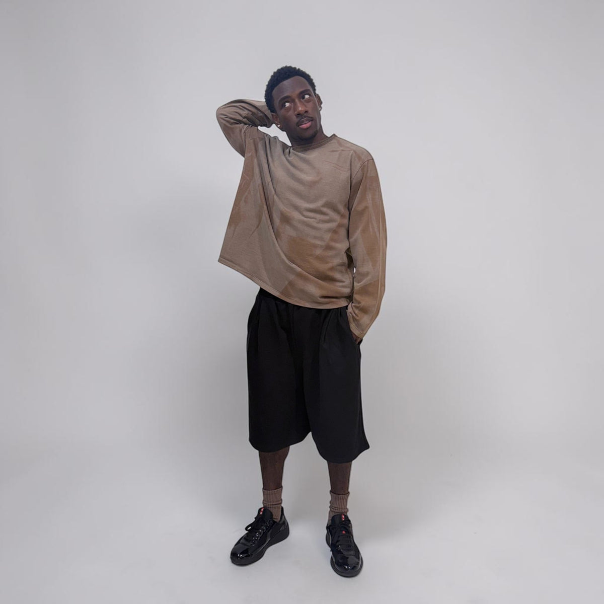RAR M83 Heavy L/S T-Shirt Faded Brown