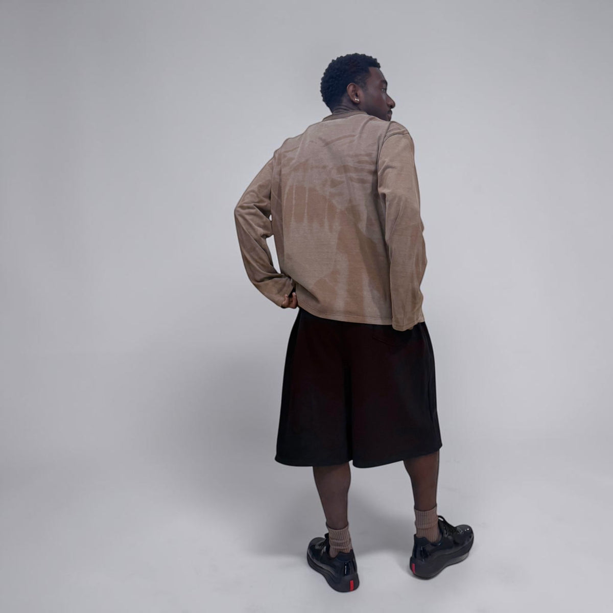 RAR M83 Heavy L/S T-Shirt Faded Brown