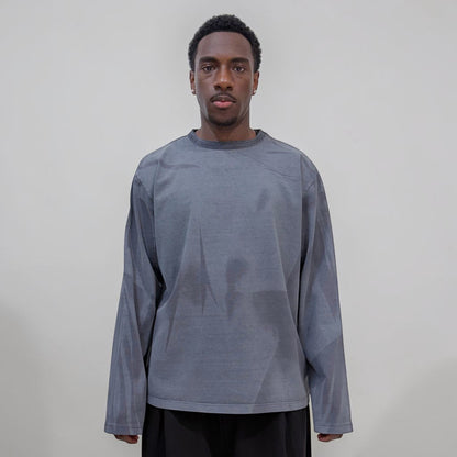 RAR M83 Heavy L/S T-Shirt Faded Navy