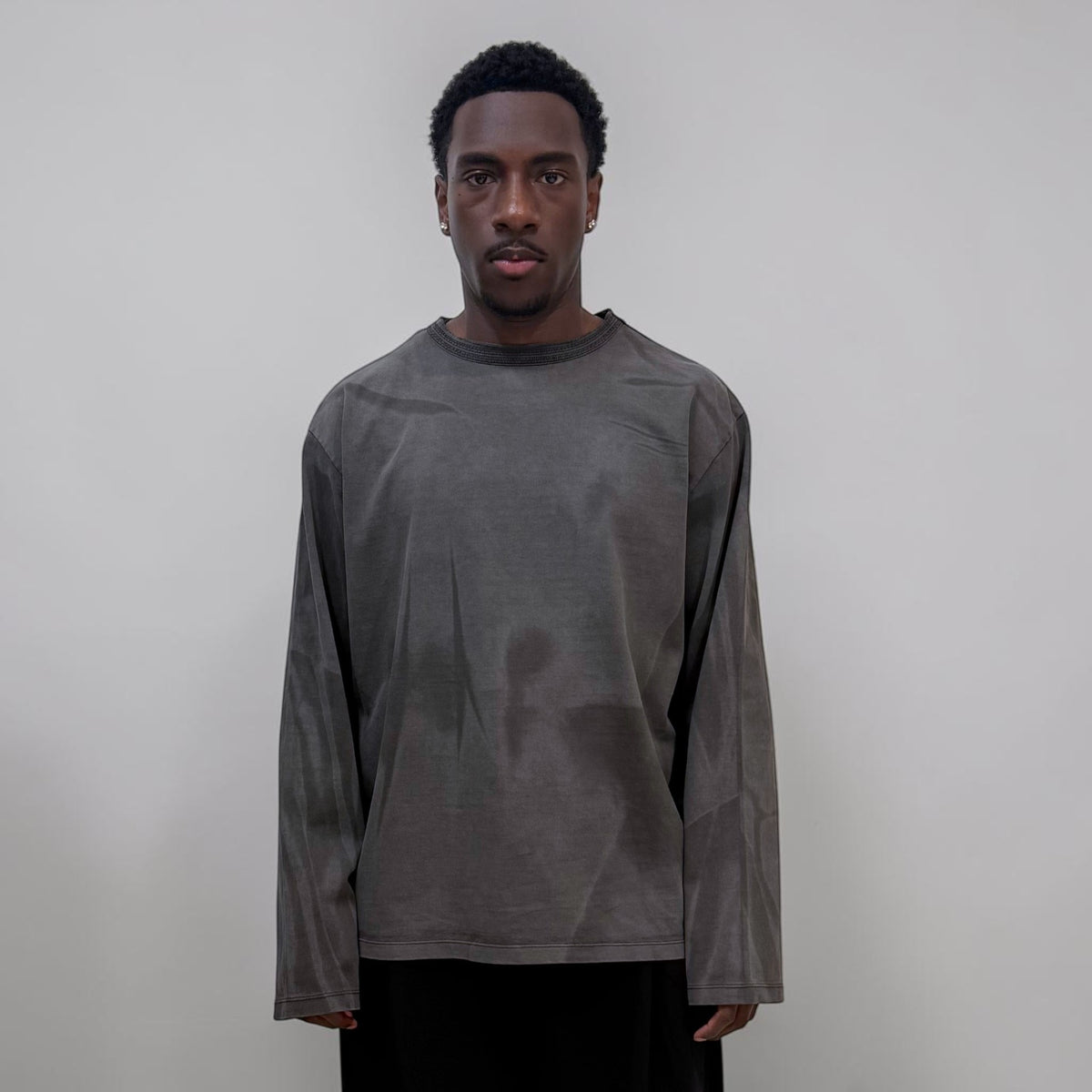 RAR M83 Heavy L/S T-Shirt Faded Black