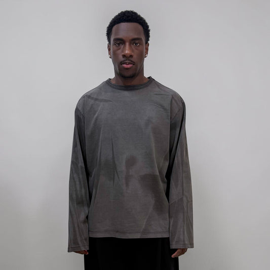 RAR M83 Heavy L/S T-Shirt Faded Black
