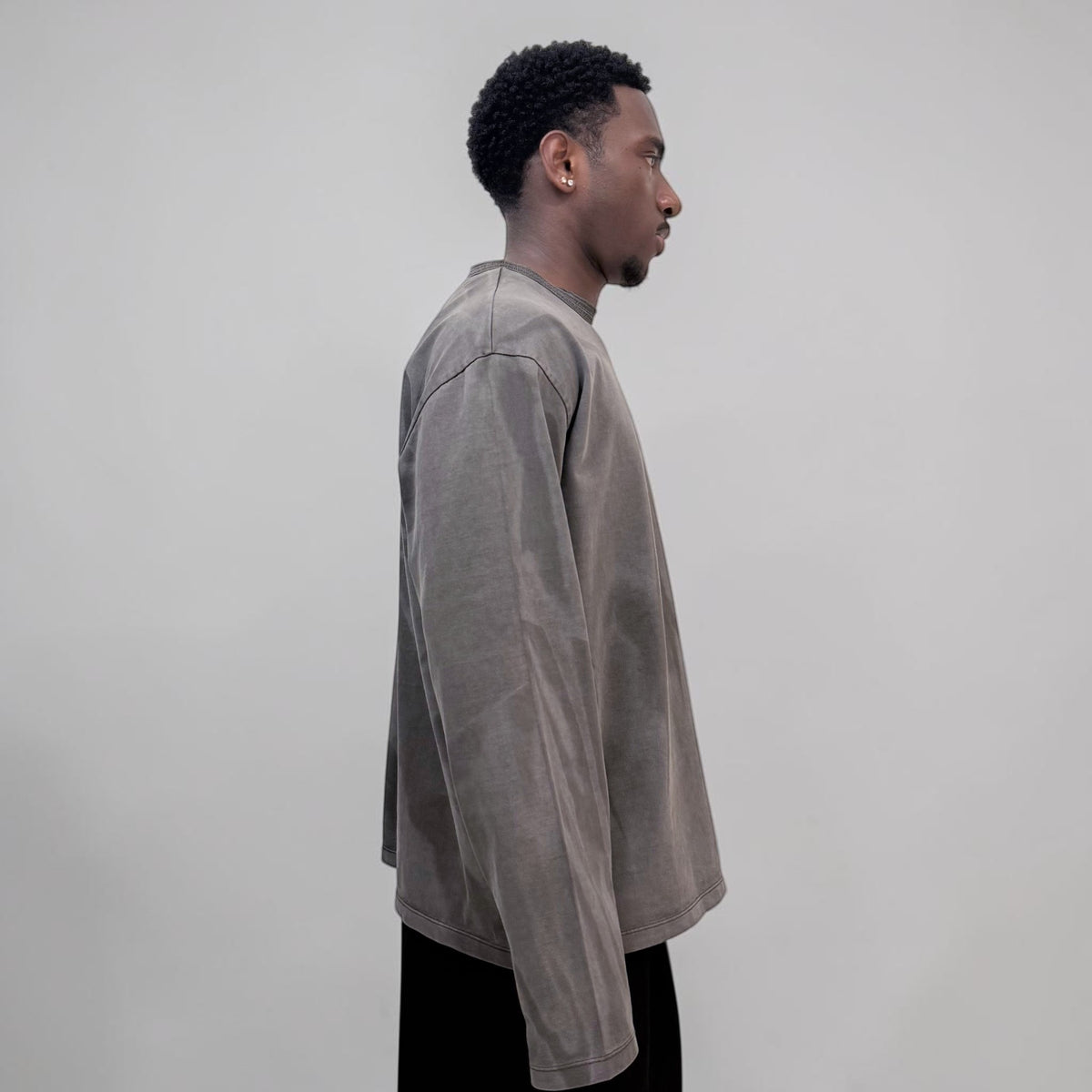RAR M83 Heavy L/S T-Shirt Faded Black