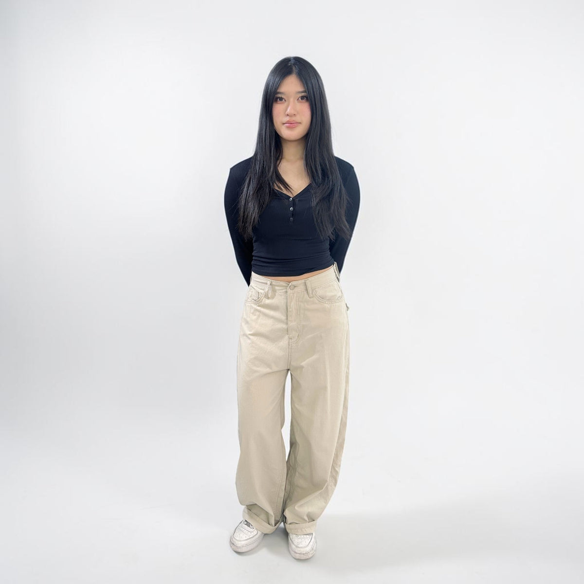 Develop Korea Sundae Pants Faded Olive | ODD EVEN