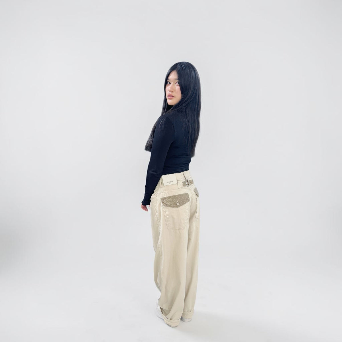 Develop Korea Sundae Pants Faded Olive | ODD EVEN