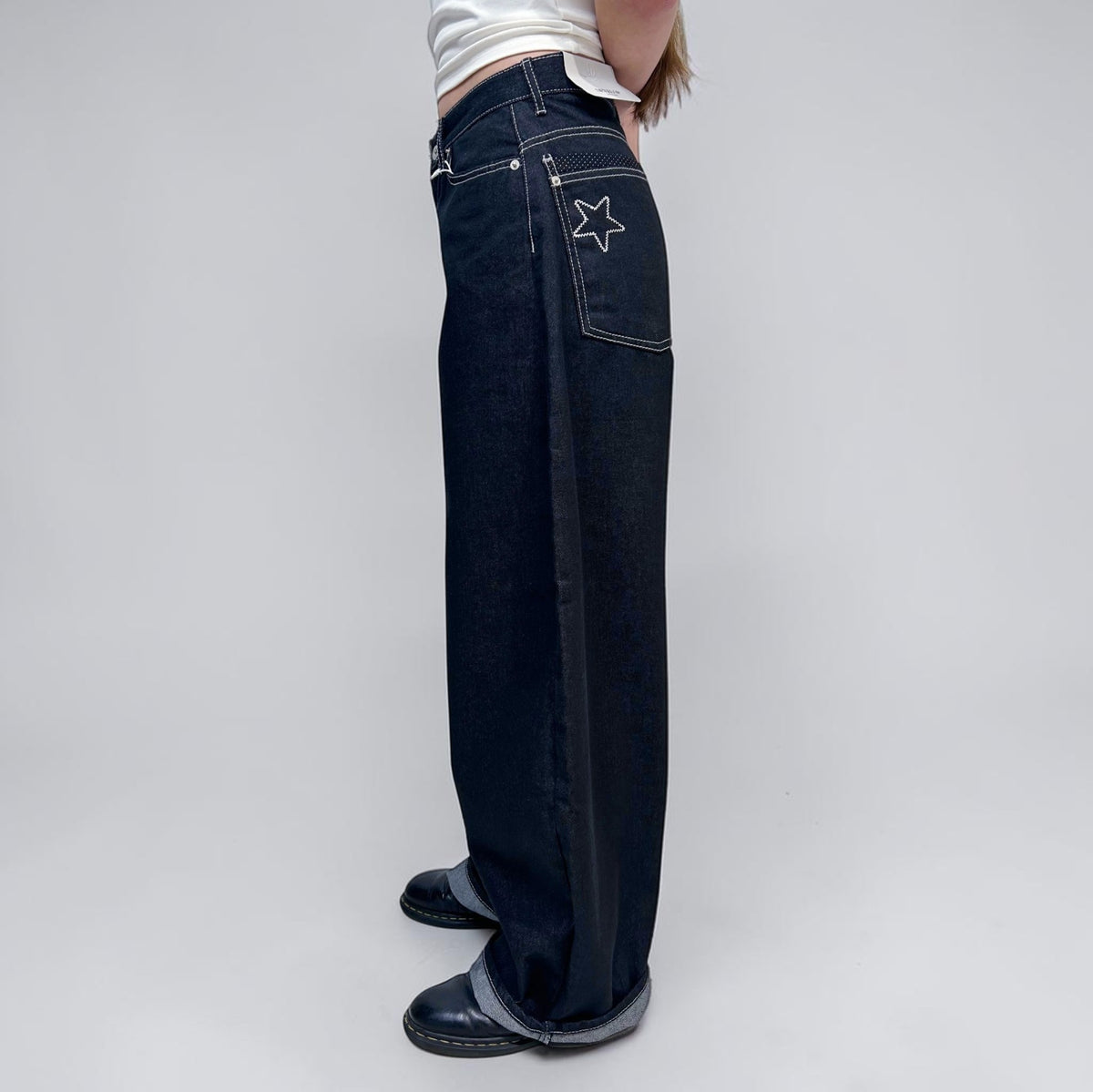 Develop Korea Eclipse Jeans Black | ODD EVEN