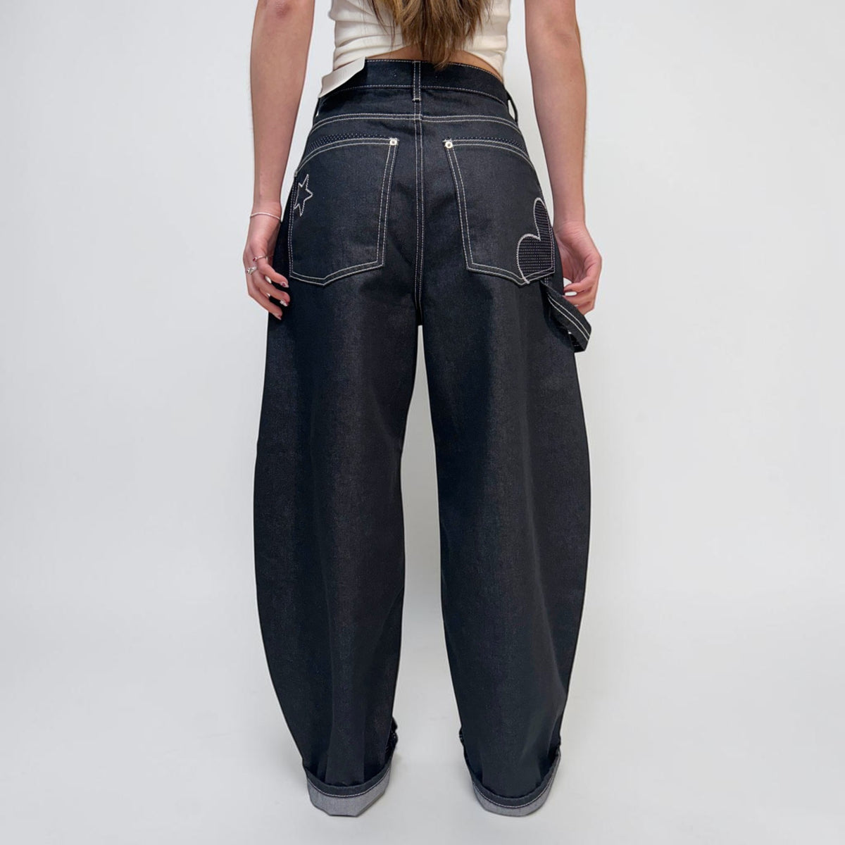 Develop Korea Eclipse Jeans Black | ODD EVEN