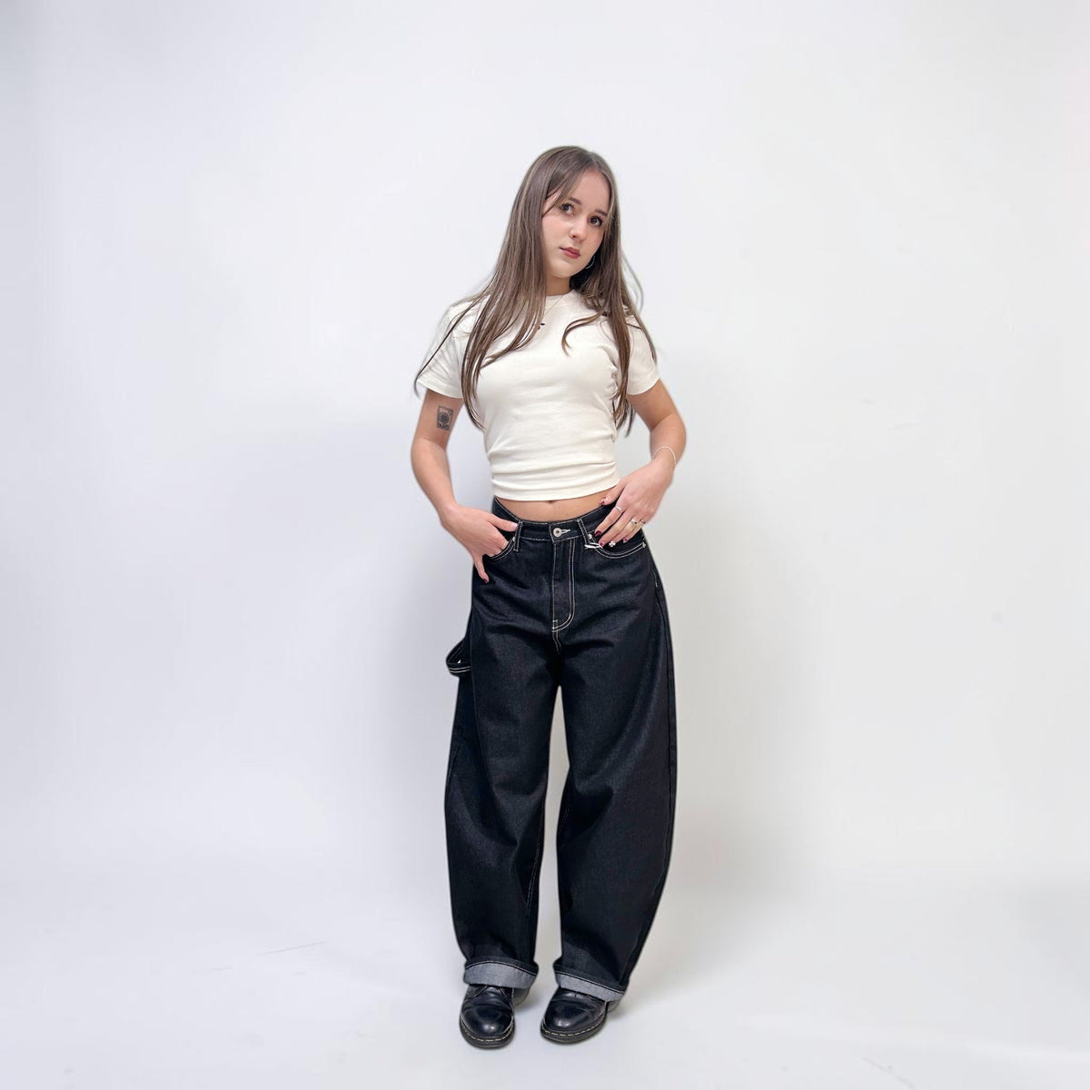 Develop Korea Eclipse Jeans Black | ODD EVEN