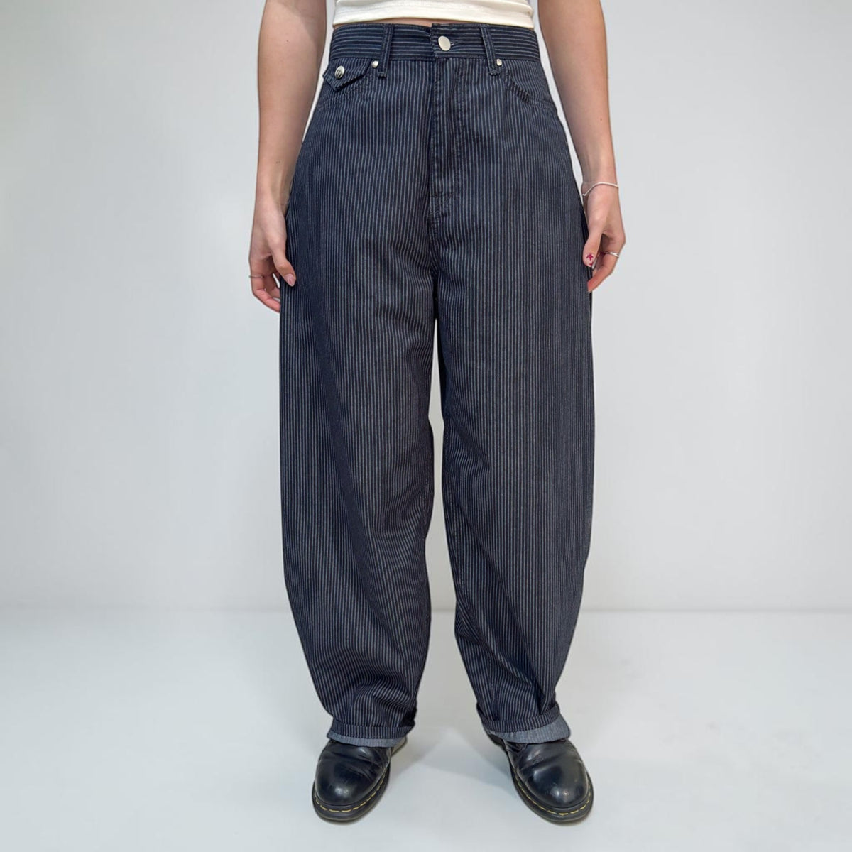 Develop Korea No Doubt Pants Navy | ODD EVEN