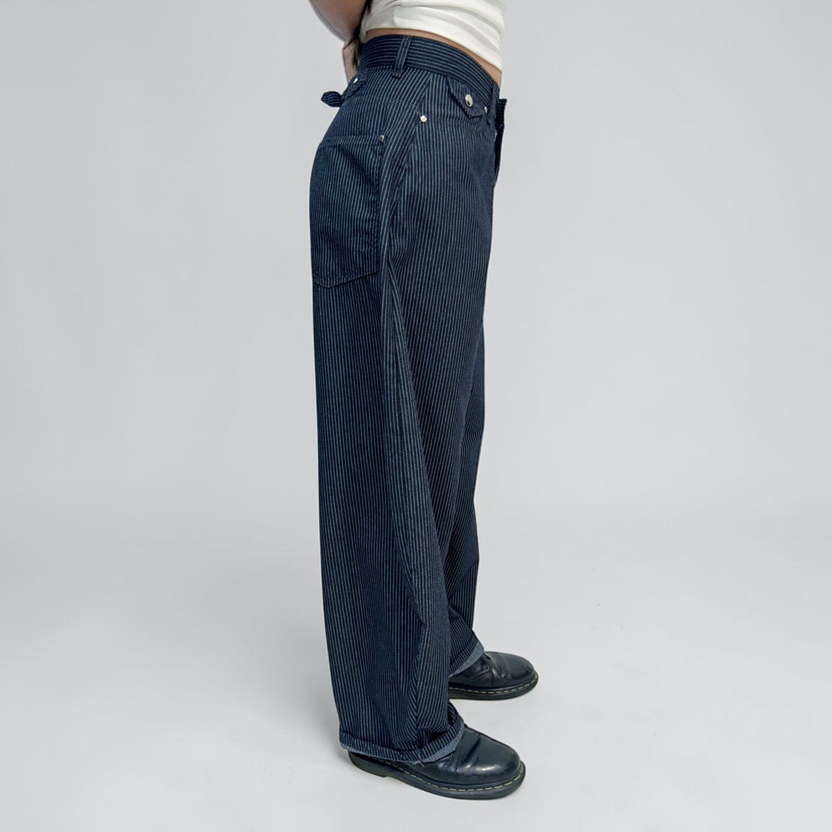 Develop Korea No Doubt Pants Navy | ODD EVEN