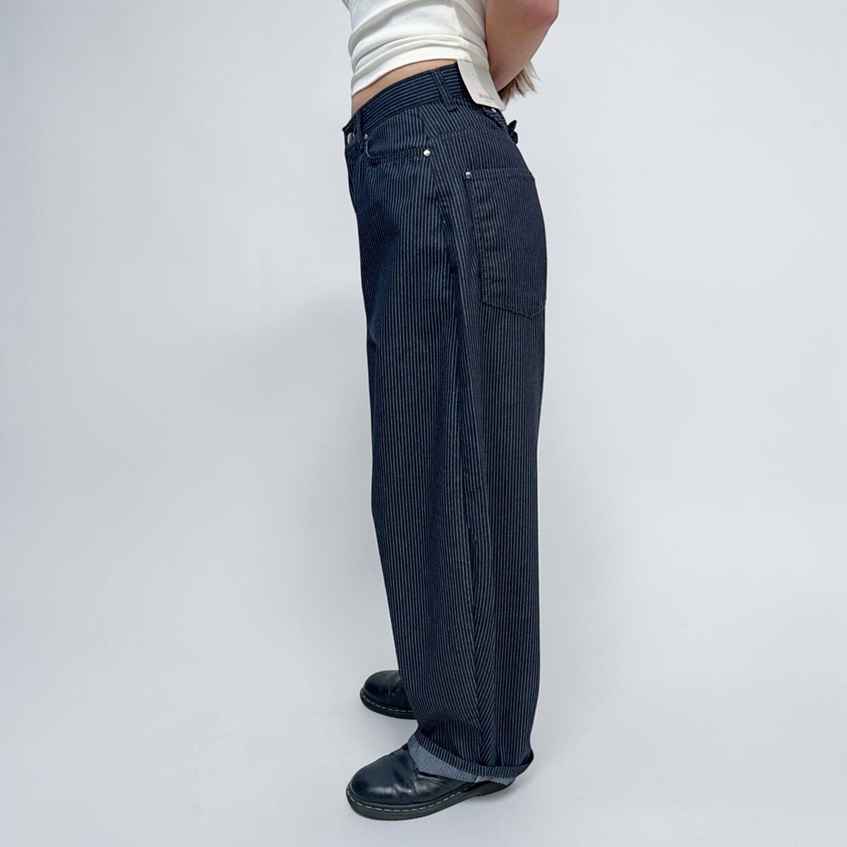 Develop Korea No Doubt Pants Navy | ODD EVEN
