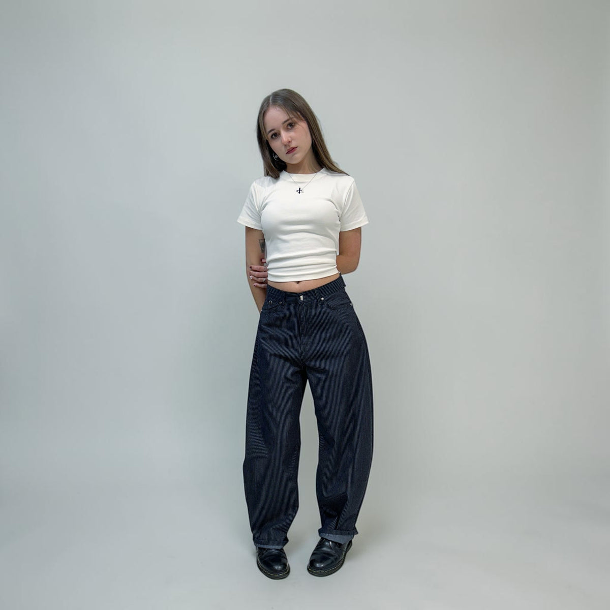 Develop Korea No Doubt Pants Navy | ODD EVEN