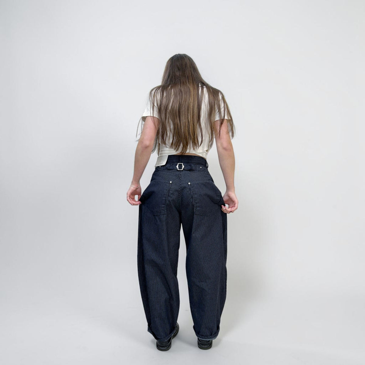 Develop Korea No Doubt Pants Navy | ODD EVEN