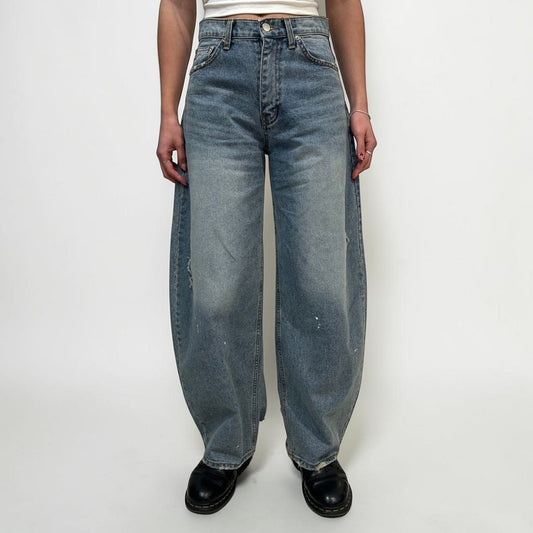 Develop Korea Perfect Circle Jeans Blue | ODD EVEN